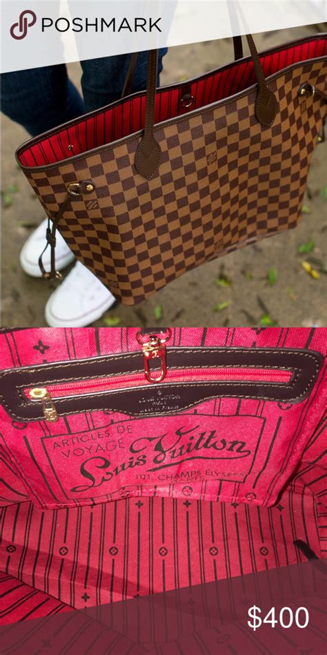 lv bag insides always red|louis vuitton bag lining pattern.